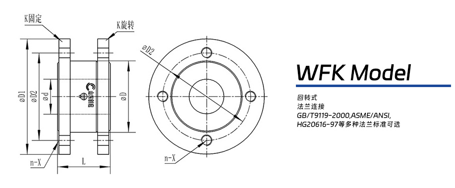 WFK型回轉接頭圖紙